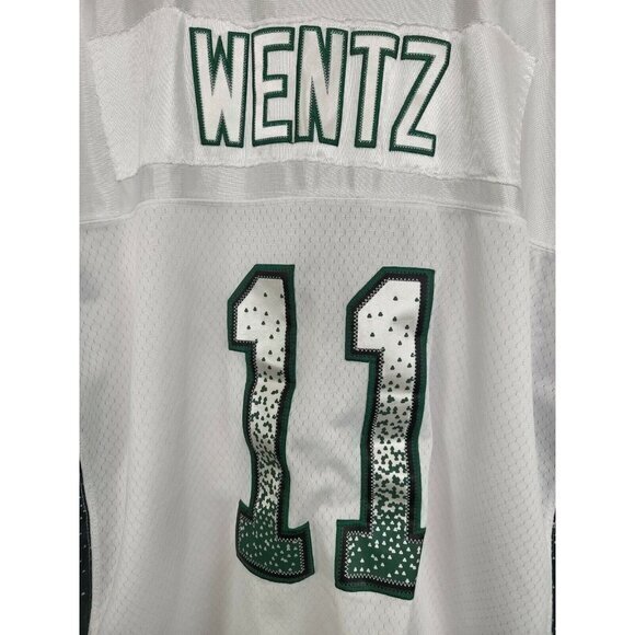 Carson Wentz Nike Limited‎ Edition White Jersey Stitched Mens 48 Eagles - Picture 3 of 7